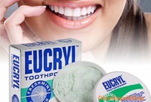 Bột Trắng Răng Eucryl Tooth Powder nhập khẩu từ Anh - 1